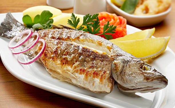 Fresh seafood at Hotel Take